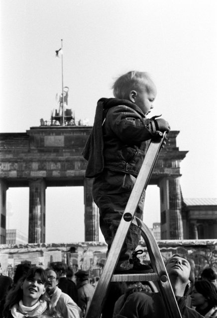 berlijn 1989 vallen van de muur