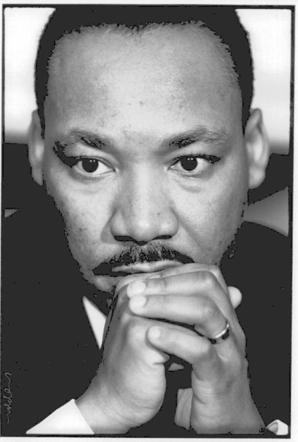 Martin Luther King, London, 1963