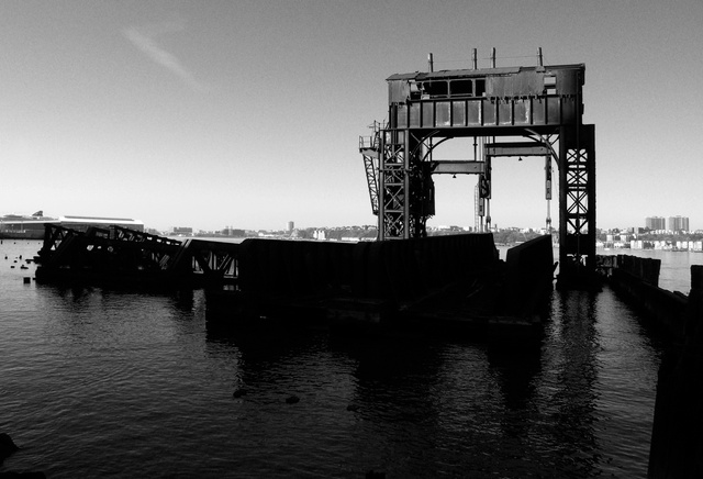 Abandoned Railroad Gantry 