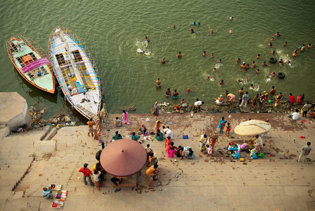 On the Banks of the River Ganga