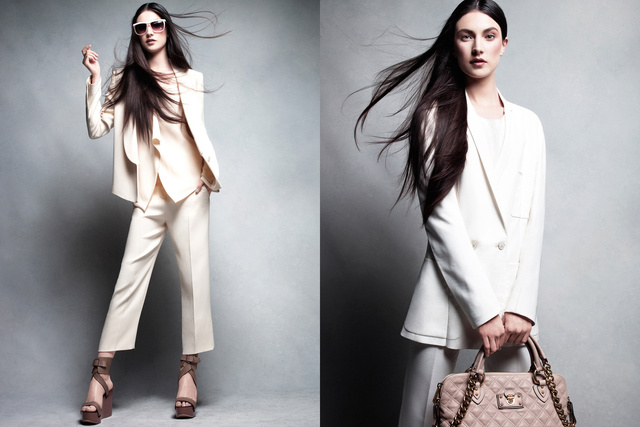 Harper's Bazaar. Jacquelyn Jablonski. The New Suits, November 2010