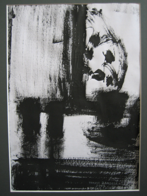 wnętrze8, 21x30, tempera/papier, 750PLN
