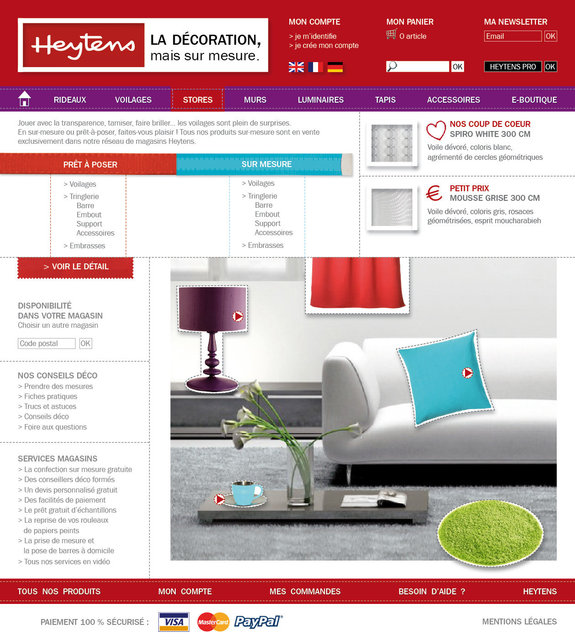 <font color="#aaa7a6">Menu deroulant.</font>