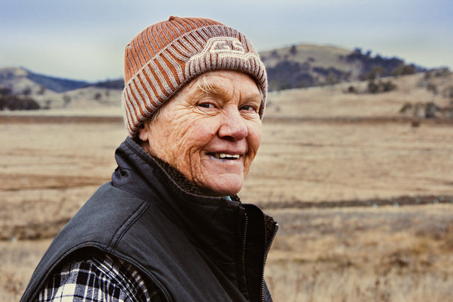 Green volunteer and weed buster Marj Jones