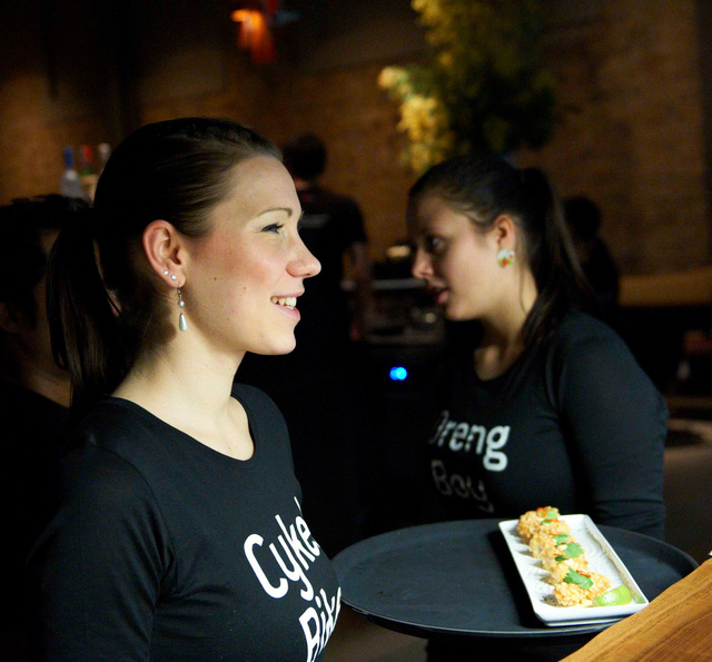 Waitress at Sticks n Sushi