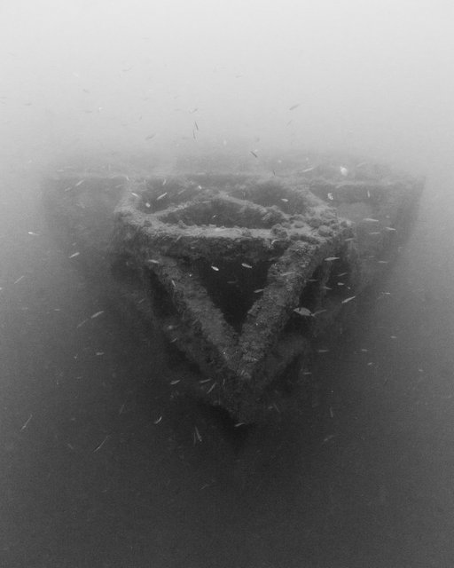 Productives Structures, Artificial Reef, -31m, Portugal - 2012.