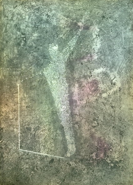 Do zobaczenia 50x70 tech. mieszana papier 2015