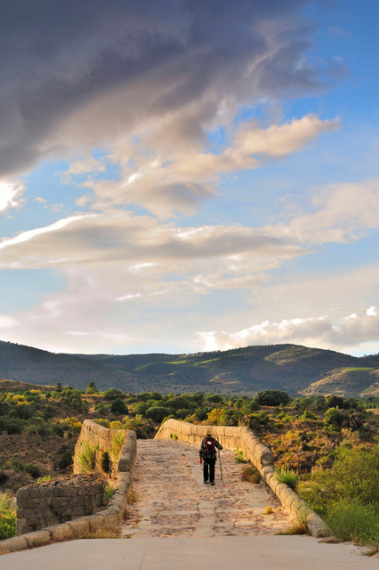 Pont d'El Tiemblo, chemin d'Avila, Espagne