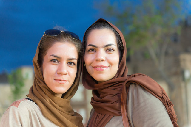 Young women in Yazd