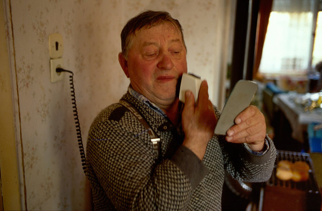 The farming couple Helmut and Hertha in Froeßnitz, Germany, live like they are in another time.