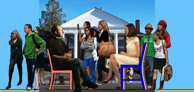 Conversations: Coffee Talk, 2015, SketchUp Animation, 1:55