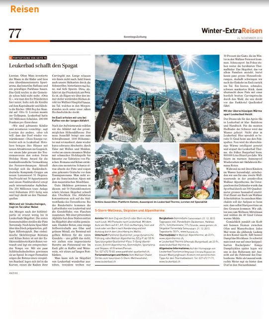 24.11.2013 SonntagsZeitung