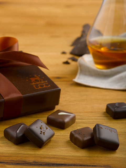 Lake Champlain Chocolates: Mail order catalog photography
