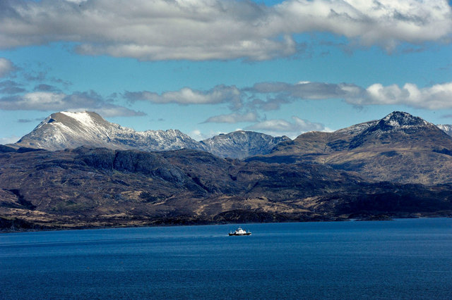 Le ferry pour l'île de Skye