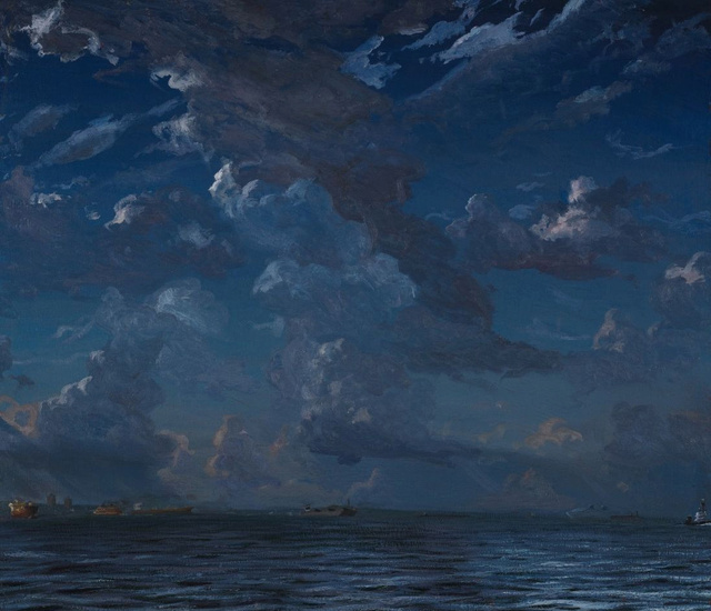 Summer Clouds 40 x 46"