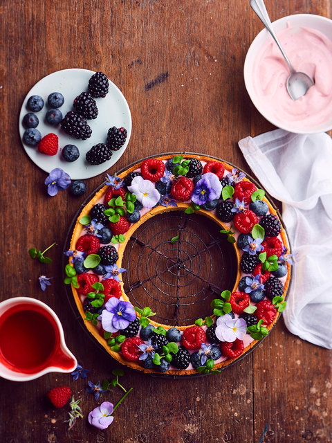 Les tartes décorées