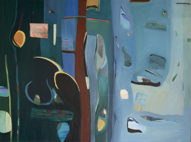 Night and Day, Oil on Canvas, 51"x62"