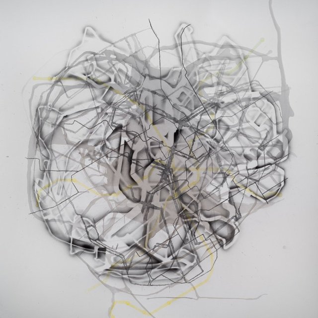 Cracks in the world - Yellow Line