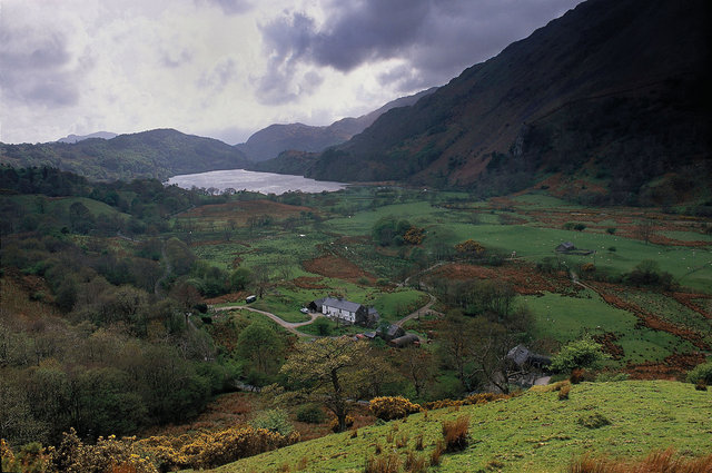 Tal y LLyn Lake, Snowdon, Galles