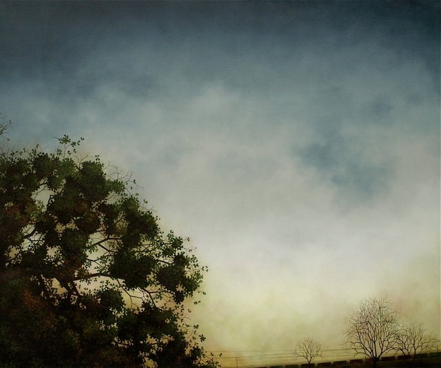  Highway 2, 2012, oil on canvas, 60 x 72"