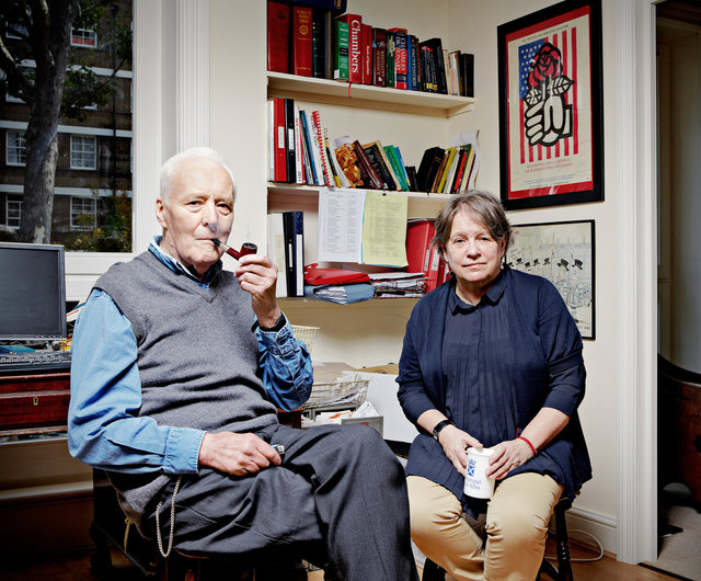 Tony Benn & Lindsey German, London