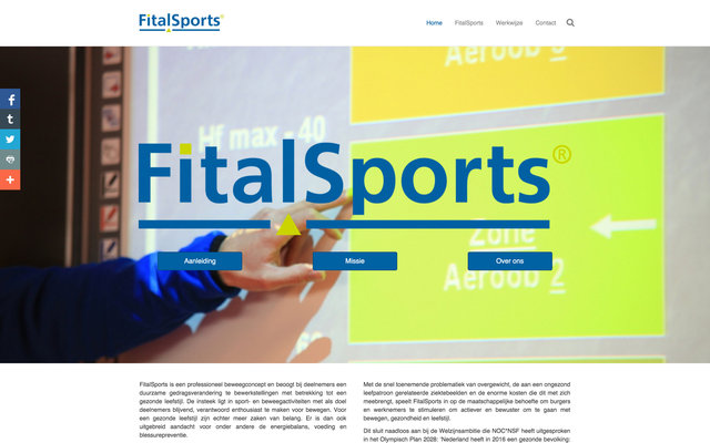 New website for FitalSports