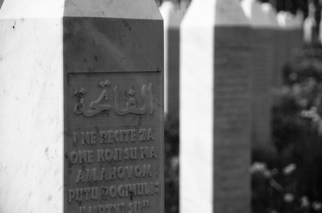Srebrenica cemetery