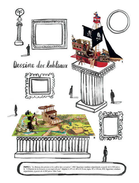 Catalogue jouets noël pour "Le Bon Marché"